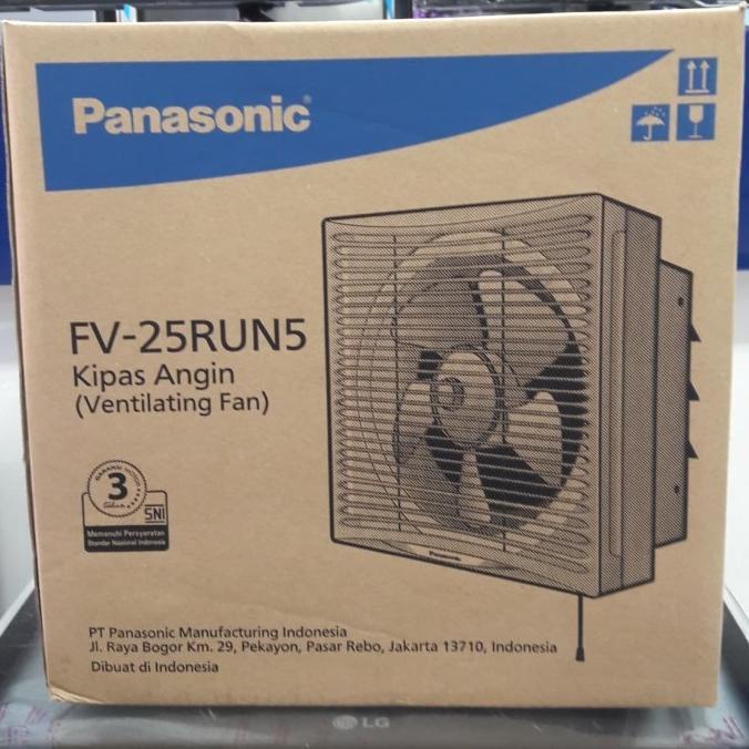 Panasonic Exhaust Fan / Hexos Dinding Fv-25Run5 (10 Inch)