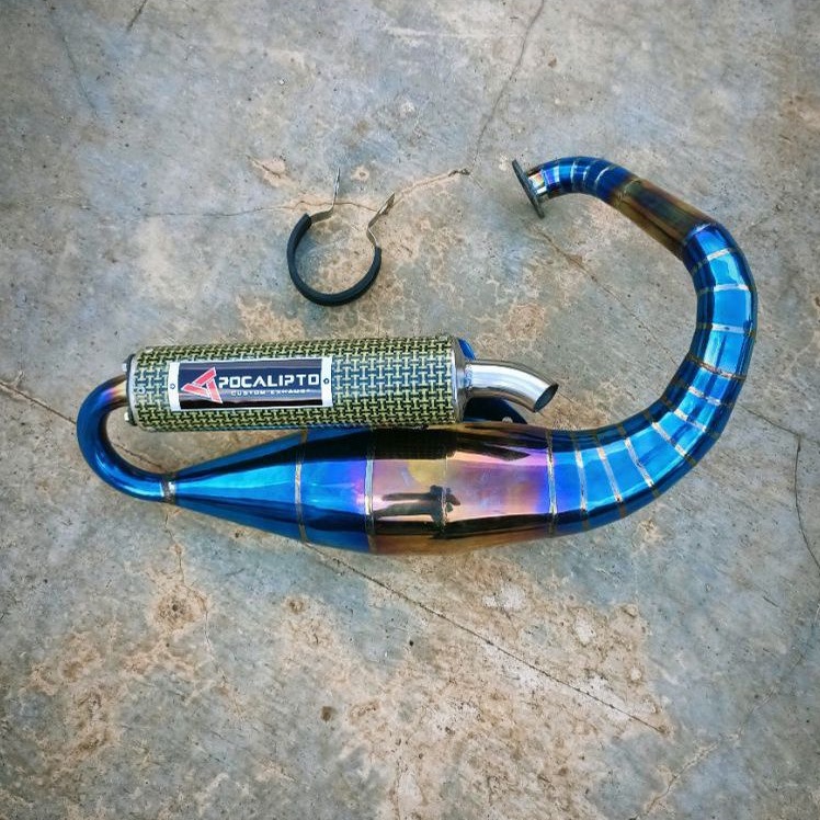 knalpot racing matic 2 tak Honda Dio