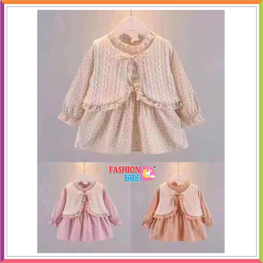 ❤ FashionBabies ❤ DRESS IMPORT KOREA BABY/ ROK BAYI PEREMPUAN / BABY GIRL DRESS E