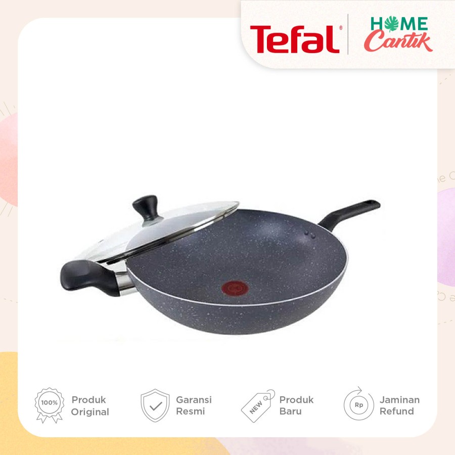 Tefal Natura Wokpan 32cm + Lid
