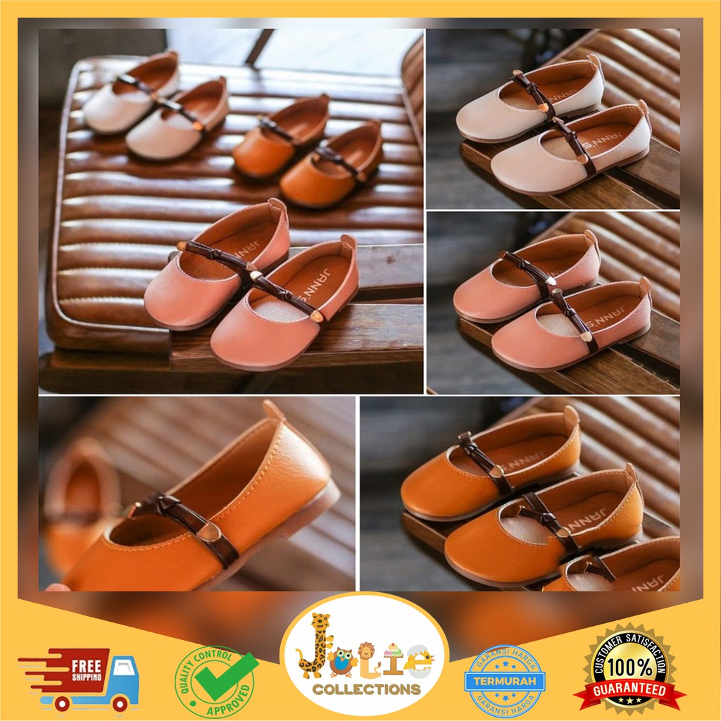 JOLIECOLLECTIONS UK 26 30 SEPATU  FLAT ANAK PEREMPUAN  