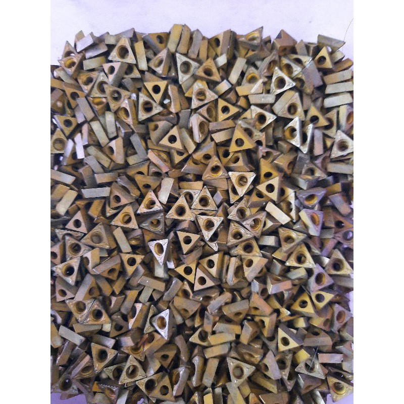 10 pcs TPMT110304 untuk holder bubut dalam bekas layak