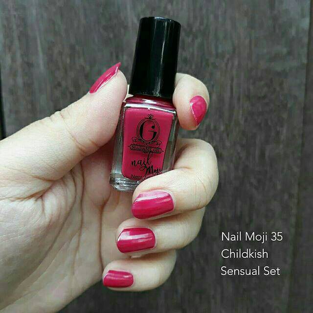 PROMO HABISIN STOK MADAME GIE Nail Moji Sensual Series