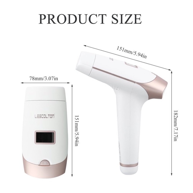 Alat kecantikan portable IPL LESCOLTON T009i Hair Removal IPL Home Pulsed Light dengan Display LCD