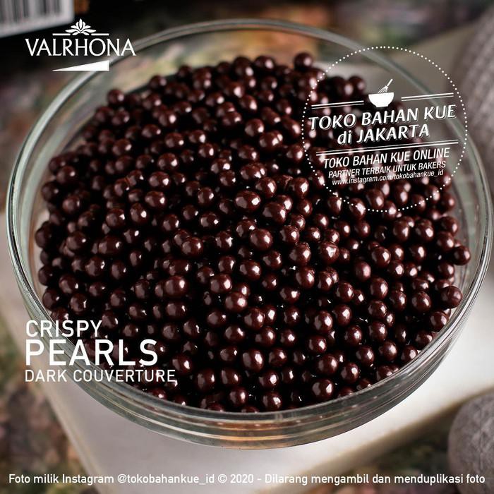 

PROMO - VALRHONA - LES PERLES 55% DARK CHOCOLATE 100GR CRISPEARL CHOCO CRISPY