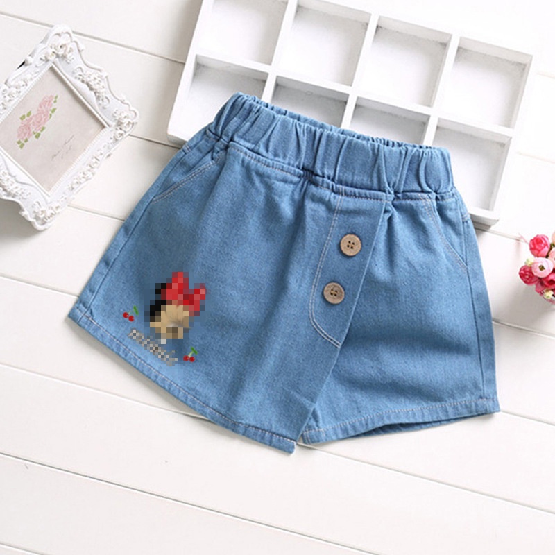 1234OS - Celana Anak Jeans untuk usia 3 - 6 tahun , Hotpants Jeans Anak.