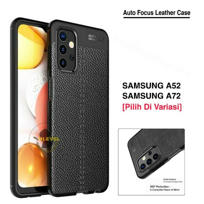 Soft Case Samsung A52 A72 Case Auto Focus Leather Case