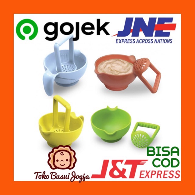 Food Masher Baby Safe / Pelumat Makanan Untuk Mpasi Bayi AP008