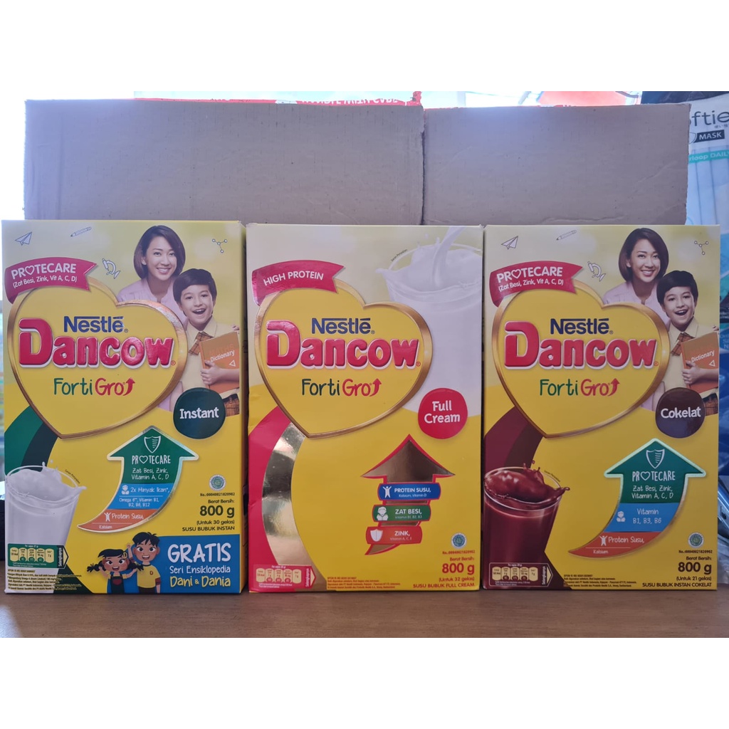 

DANCOW FORTIGRO FULL CREAM / COKLAT / INSTANT VANILA 780 gr