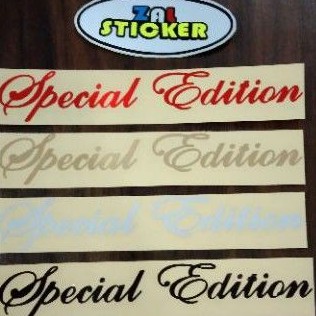 

sticker SPECIAL EDITION