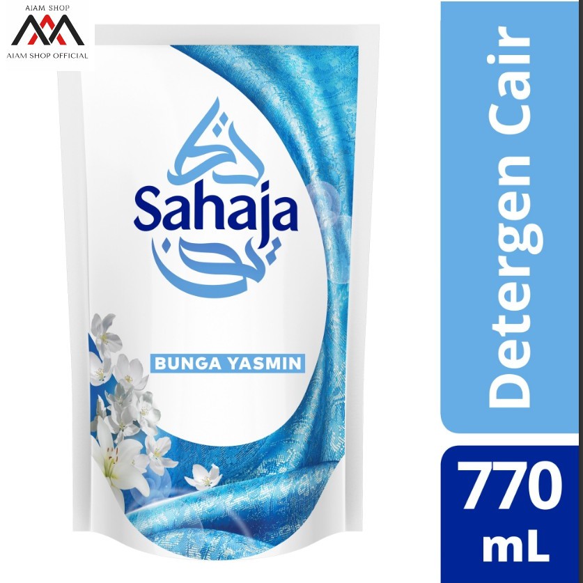 Liquid Sahaja Deterjen Cair Dengan Bunga Yasmin - 770ml