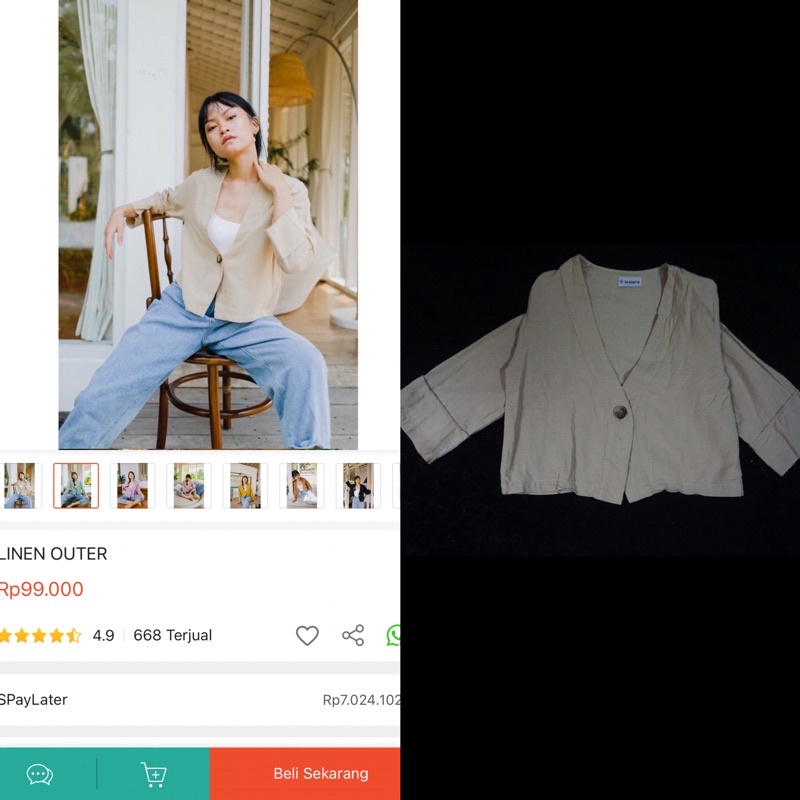 LEVIORA/PRELOVED/withtagorbag