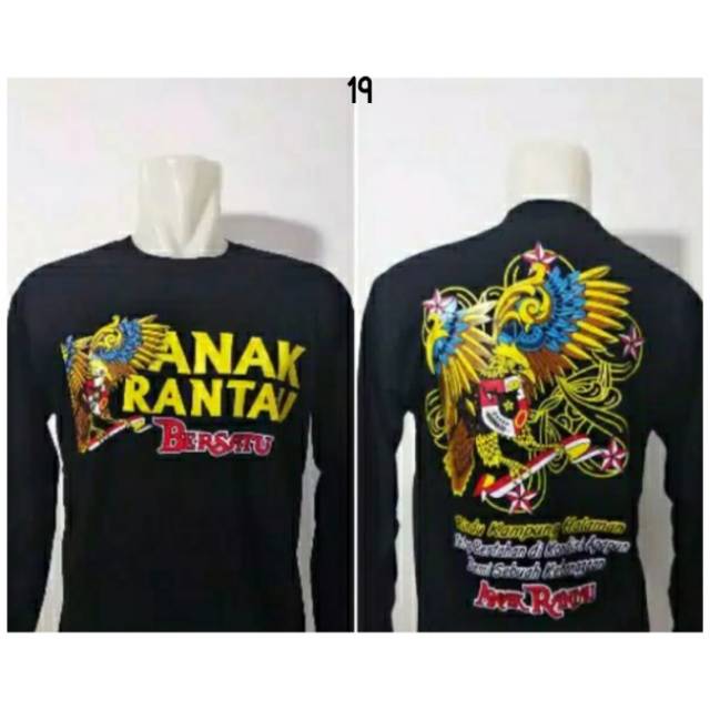 BAJU KAOS DISTRO ANAK RANTAU GARUDA LENGAN PANJANG