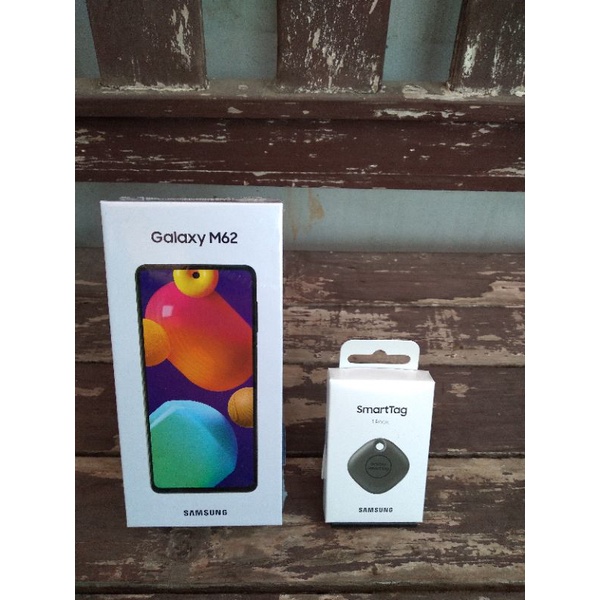 SAMSUNG Galaxy M62 8/256 GB Blue (free smart tag samsung)