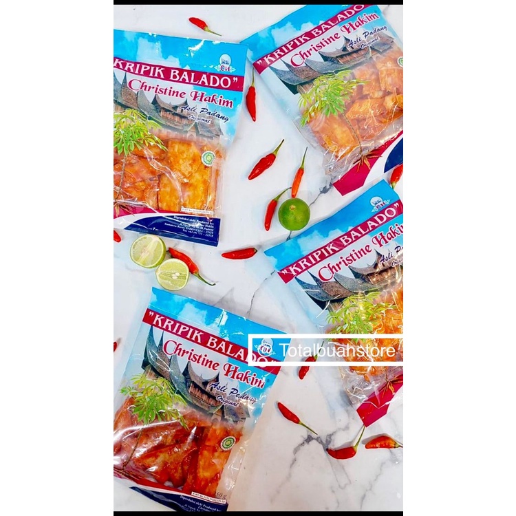 

TBSID- Christine Hakim keripik balado - Padang pack 250gr