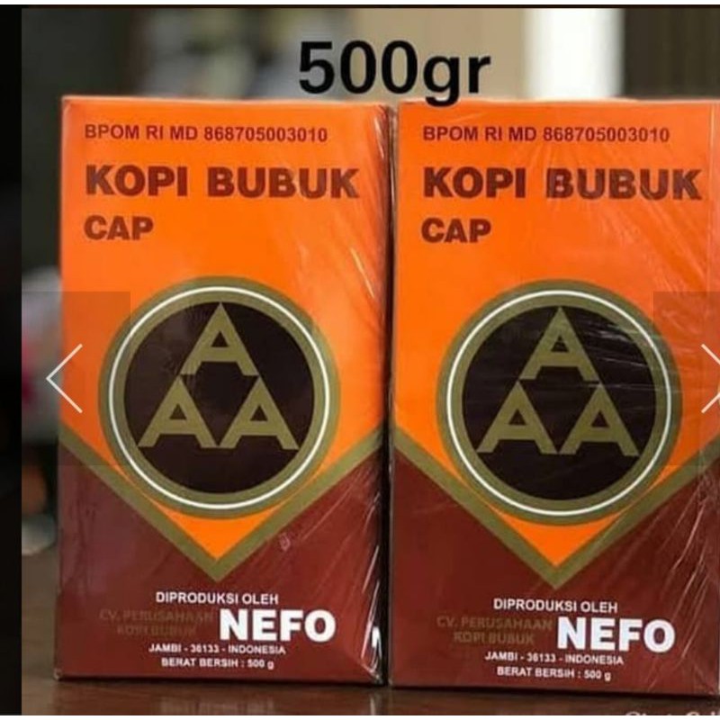 AAA Kopi Hitam 500GR