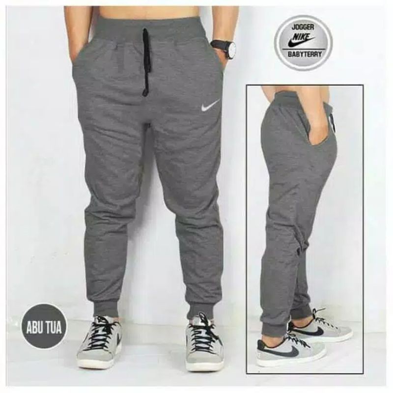 Celana Joger Panjang Sweatpants Training Size M -XXL NKE