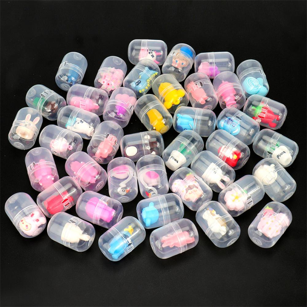 Timekey 10pcs Kapsul Fingurine 32mm Motif Kartun Anime Lucu Untuk Mainanhadiah T6V9