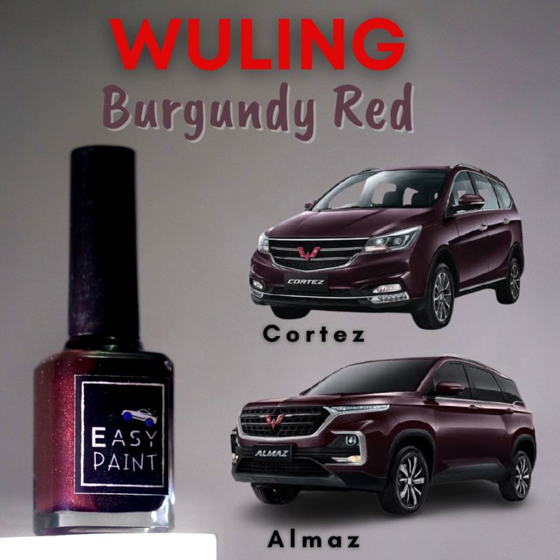 Cat Oles Penghilang Baret Burgundy Red - Wuling Almaz dan Cortez