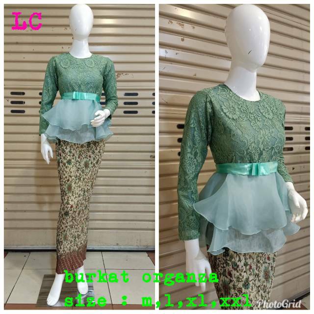 NEW Kebaya brukat Organza  By Qr