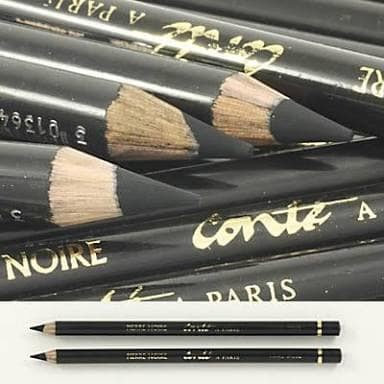 

Spesial Pensil Conte (Graphite, Sepia, White, Sanguine, Fusain, Piere, Carbon) Terbatas