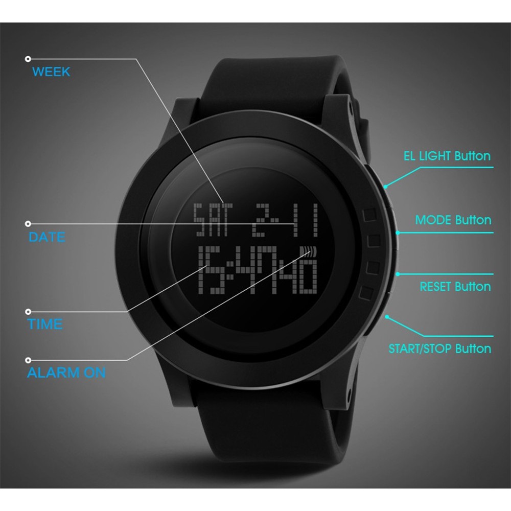 SKMEI 1142/1193 Jam Tangan Pria Digital Anti Air WK-SBY