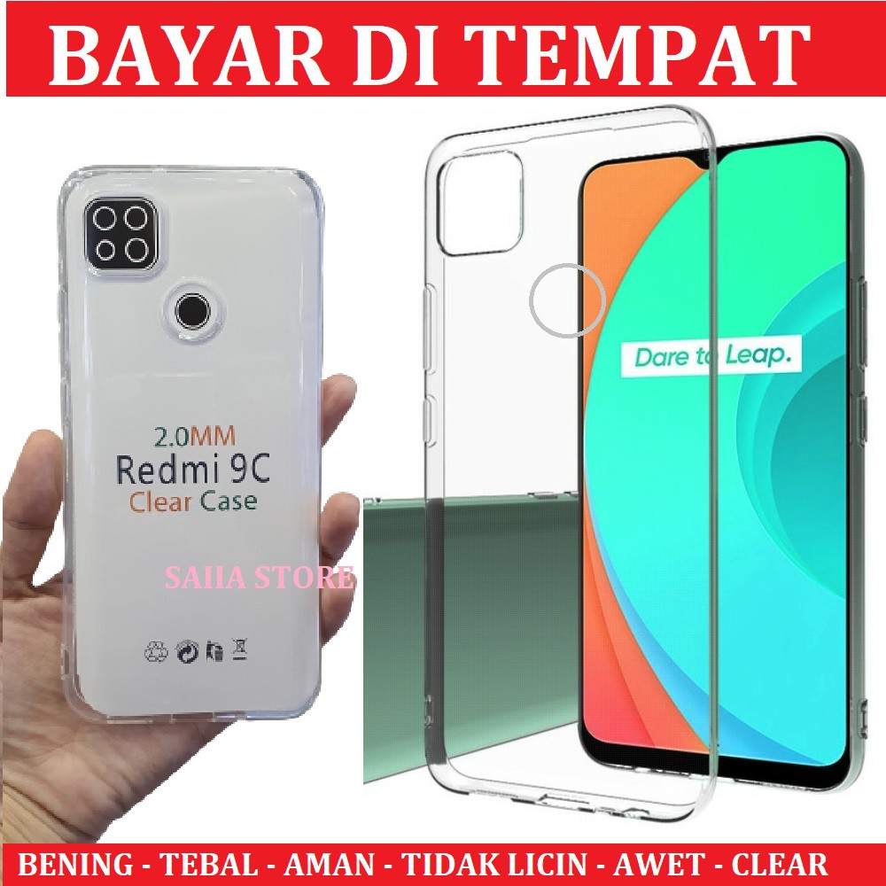 Silikon Kesing Bening dan Tebal XIAOMI REDMI 8A PRO / REDMI NOTE 7 PRO / REDMI NOTE 8