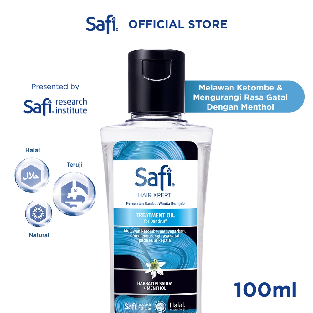 Safi Hair Xpert - Oil Treatment for Dandruff 100ml - Perawatan Rambut