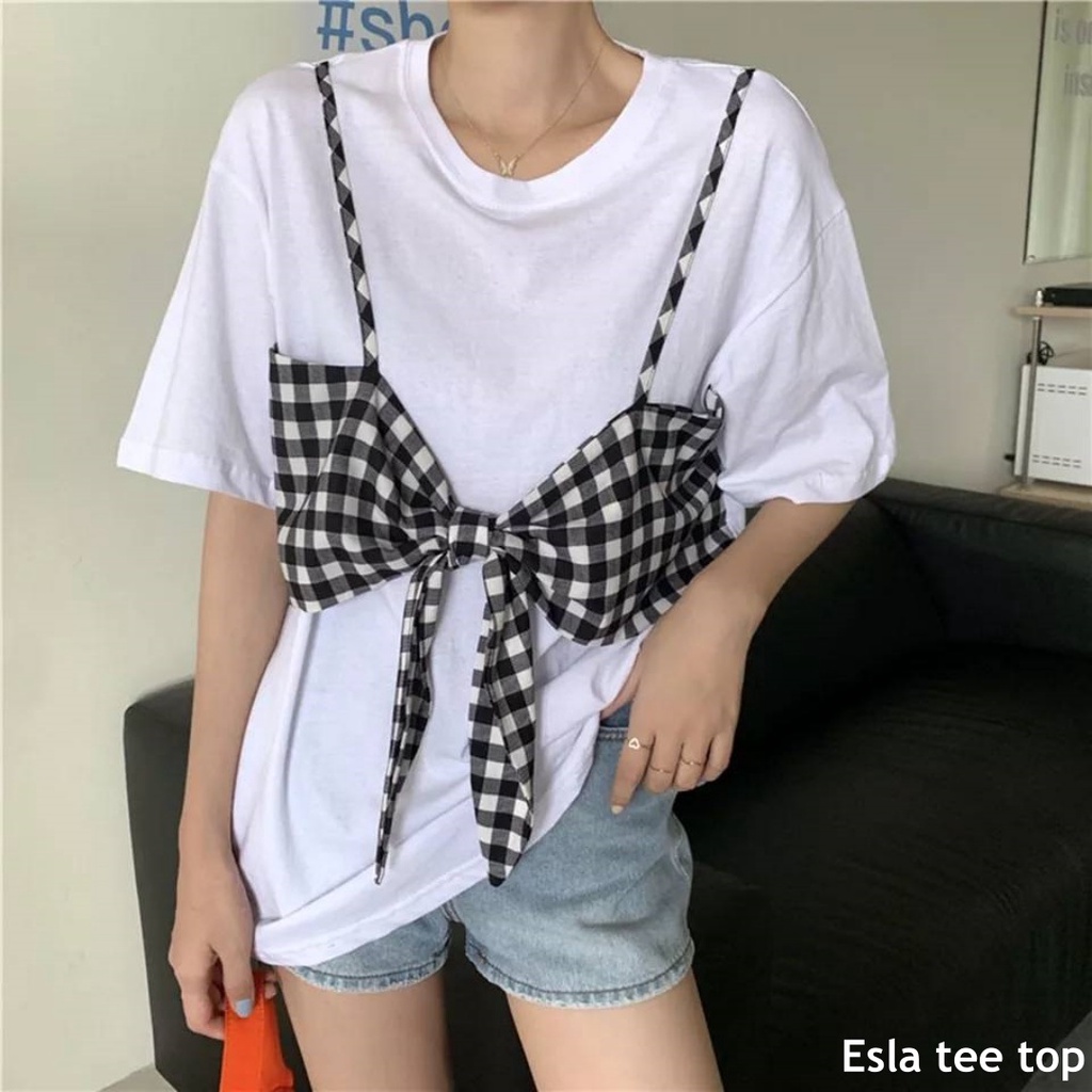 Esla tee top - Thejanclothes