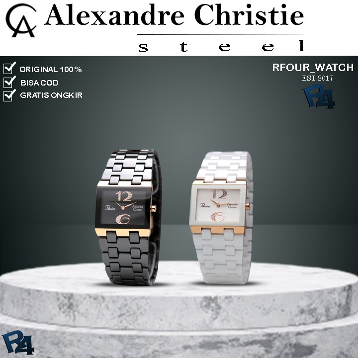 ALEXANDRE CHRISTIE WANITA ORIGINAL JAM TANGAN ALEXANDER CHRISTIE WANITA JAM ALEXANDER CRISTIE 2562