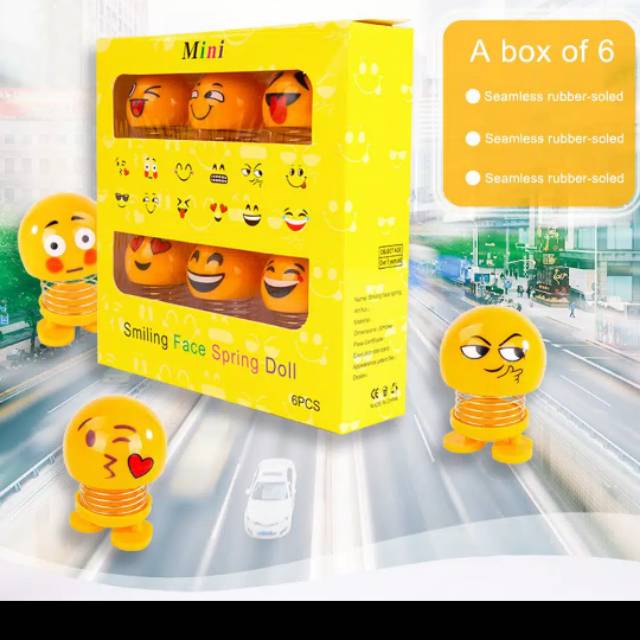 emoji mini isi 6 pcs