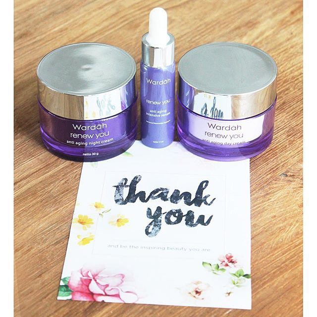 Wardah Renew You Anti Aging Paket