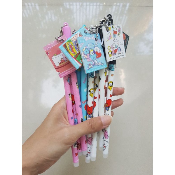 

pulpen notes BT21 BTS mini bolpoin pena alat tulis