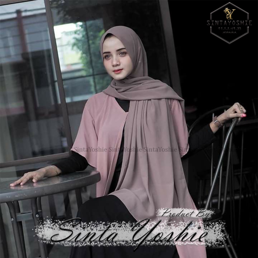 Jilbab Pashmina Wolfis Sabyan Jumbo 200 x 75 Diamond Pasmina Jumbo Kerudung Panjang Tebal