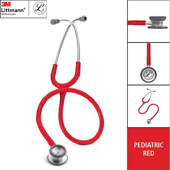 New Stetoskop Littmann Pediatric / Anak Red