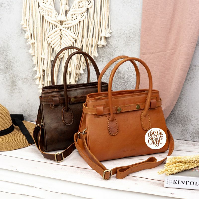 Djogja Craft Tas Kulit Sapi Nabati