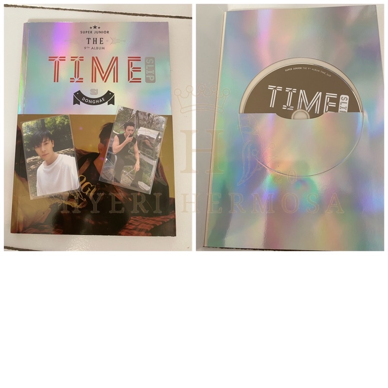 Album Super Junior TIME SLIP Donghae version (+ Poster)