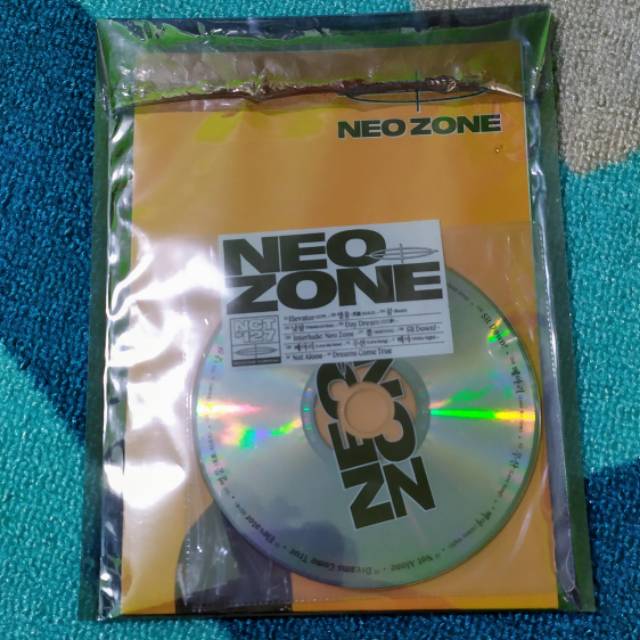 NCT 127 - Neozone Ver T - Folded Poster & CD [Official]