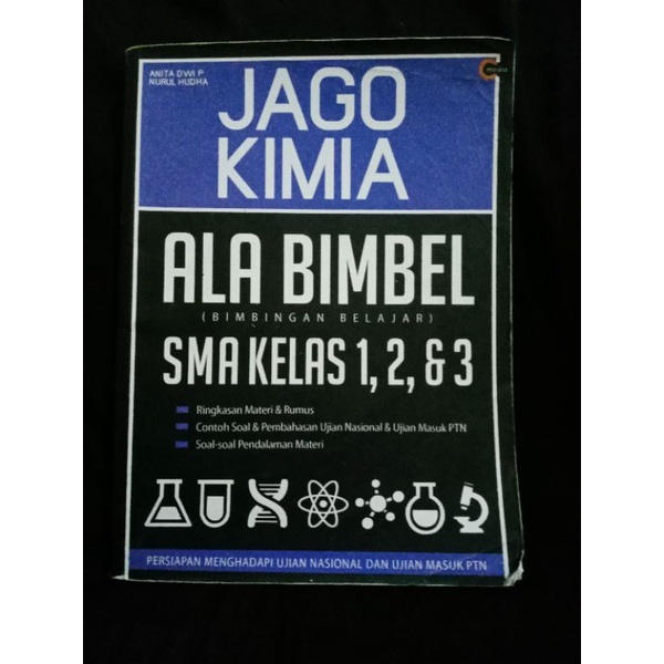 Buku Pedoman Materi Kimia SMA Ringkas Kelas 10, 11, 12 "Jago Kimia ala Bimbel", buku kimia SMA penun