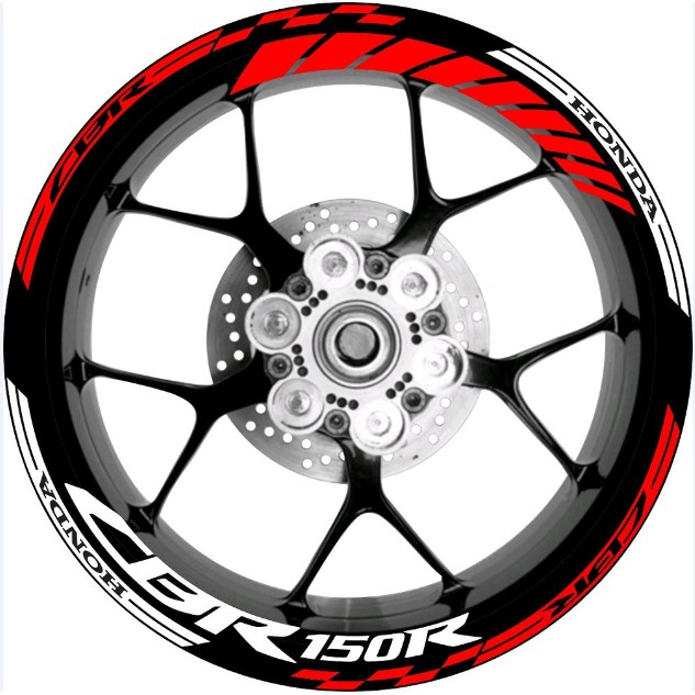 STIKER VELG CBR150R NEW BLACK