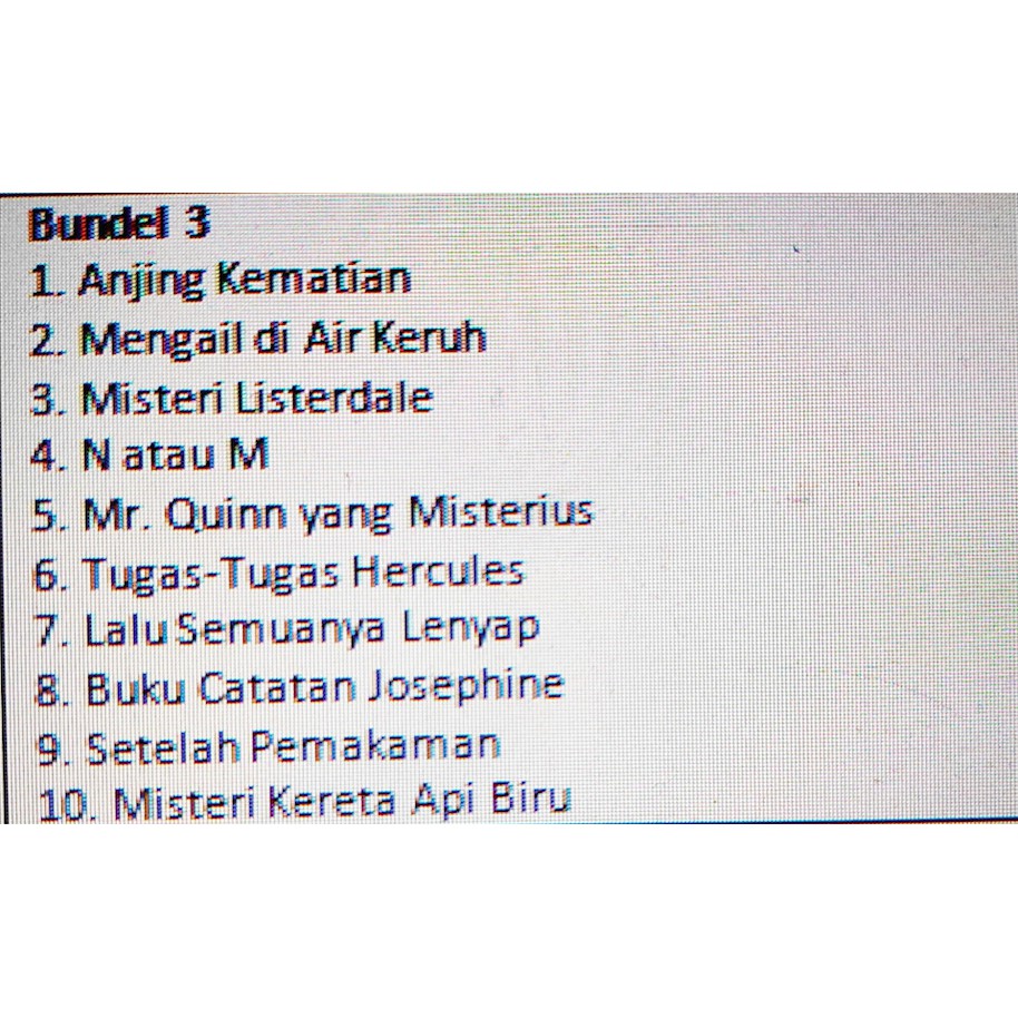 AGATHA CHRISTIE - bundel bundle 3 - ECERAN