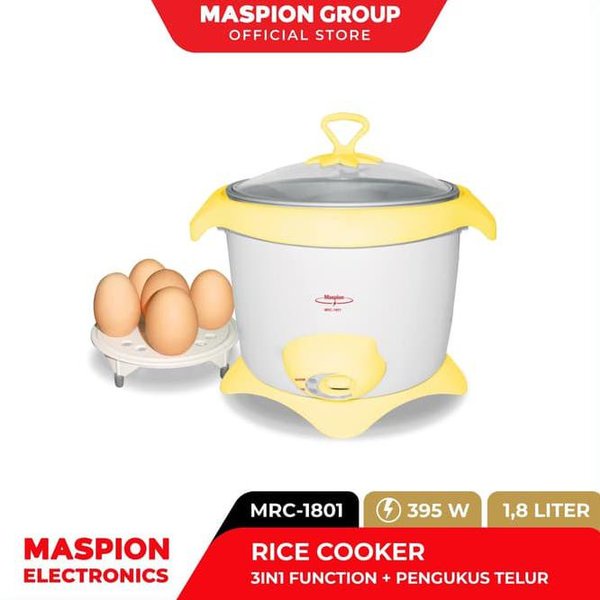 Maspion Rice Cooker MRC 1801 / Maspion Rice Cooker 3 in 1 [BABY MILK SHOP]