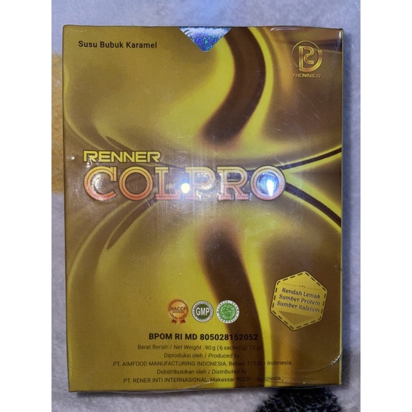 (Ready ) Colpro renner ( 1 box isi 6 sachet )
