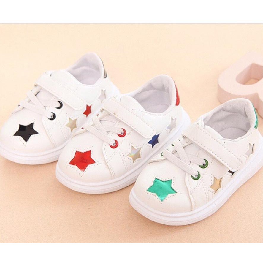 Sepatu Anak / Sneaker Anak / star shoes colorful