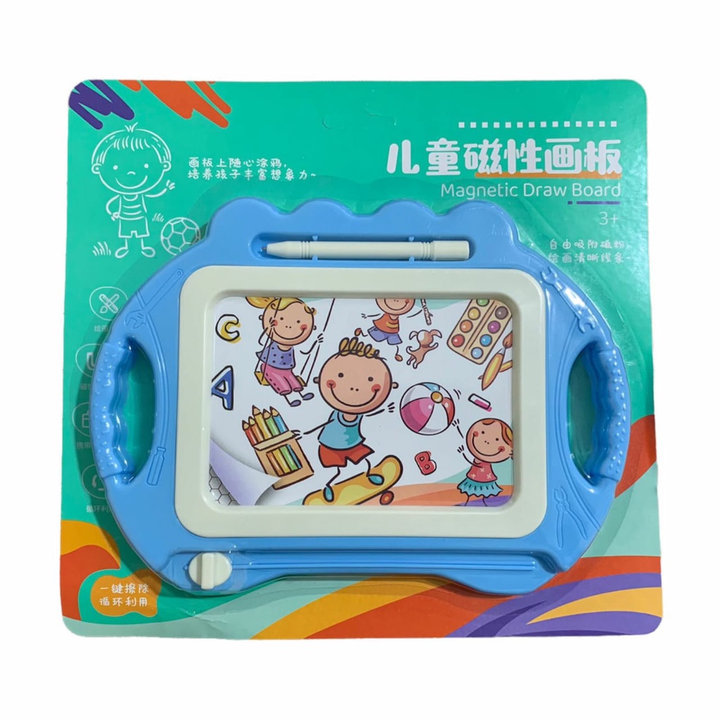 [tma] Mainan Edukasi Anak Papan Tulis Magnetic / Mainan Meja Gambar Magnetic / Magnetic Drawing Board