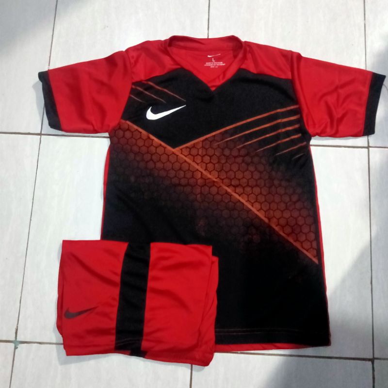 Jersey setelan anak usia 6 - 14 tahun baju jersey olahraga sepak bola futsal voly tenis badminton