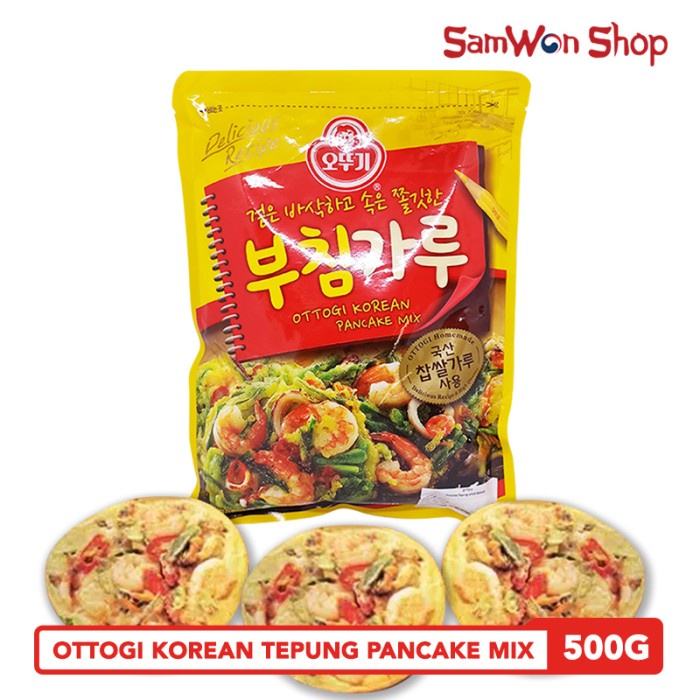 

TERBARU OTTOGI KOREAN TEPUNG PANCAKE MIX 500 GRAM - PREMIKS INSTANT SIAP PAKAI