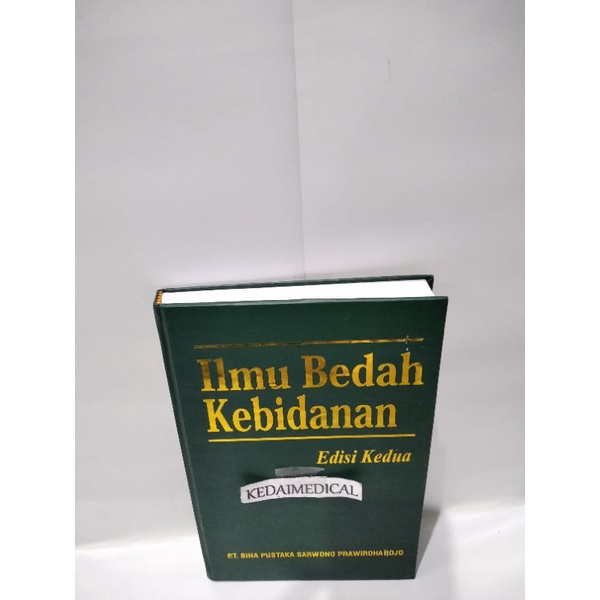 BUKU ILMU BEDAH KEBIDANAN SARWONO TERBARU