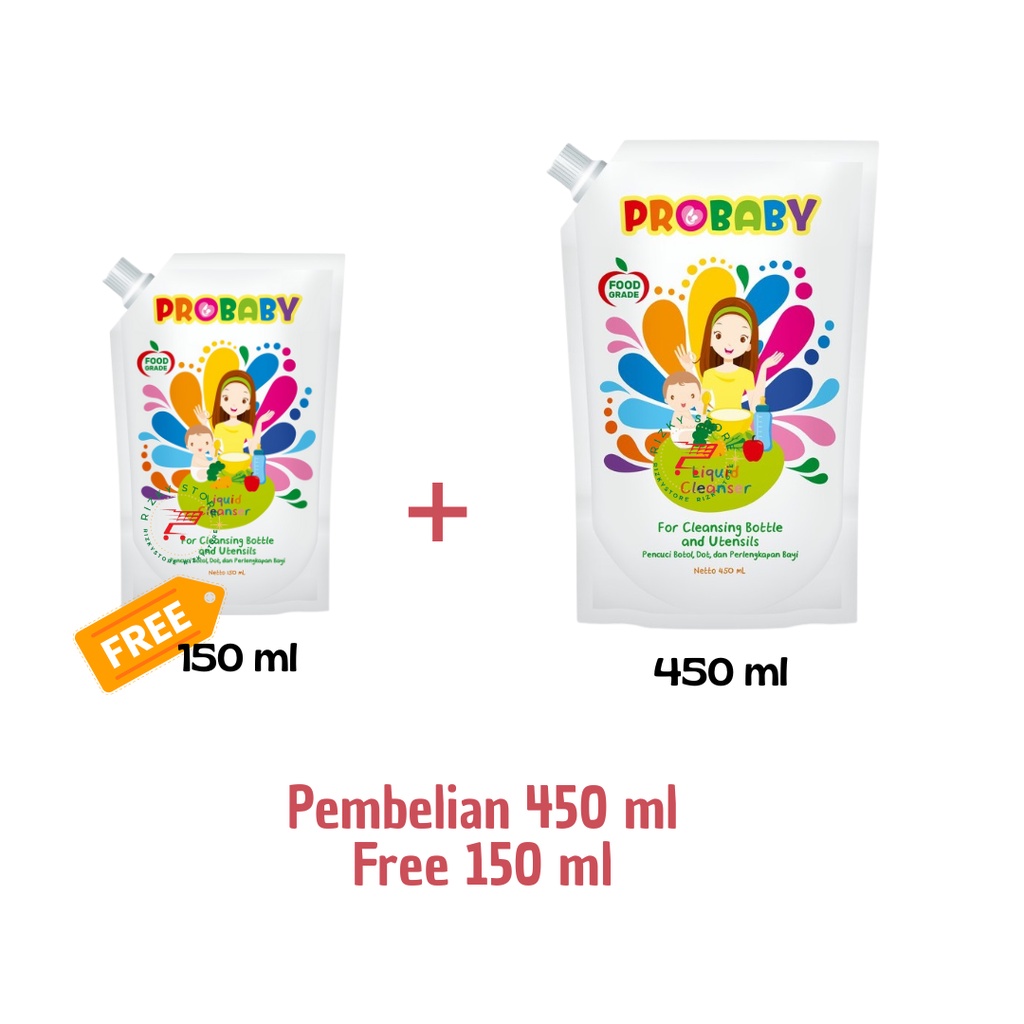 Probaby Liquid Cleanser kemasan 150ml/450ml/700ml Harga PROMO