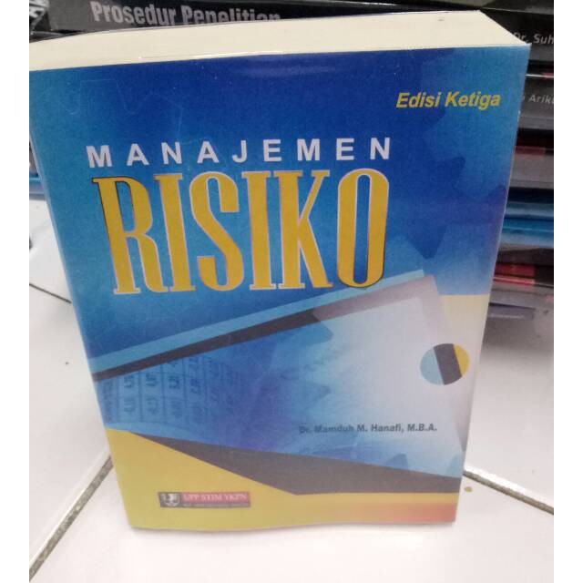 Promo MANAJEMEN RISIKO/RESIKO MAMDUH HANAFI